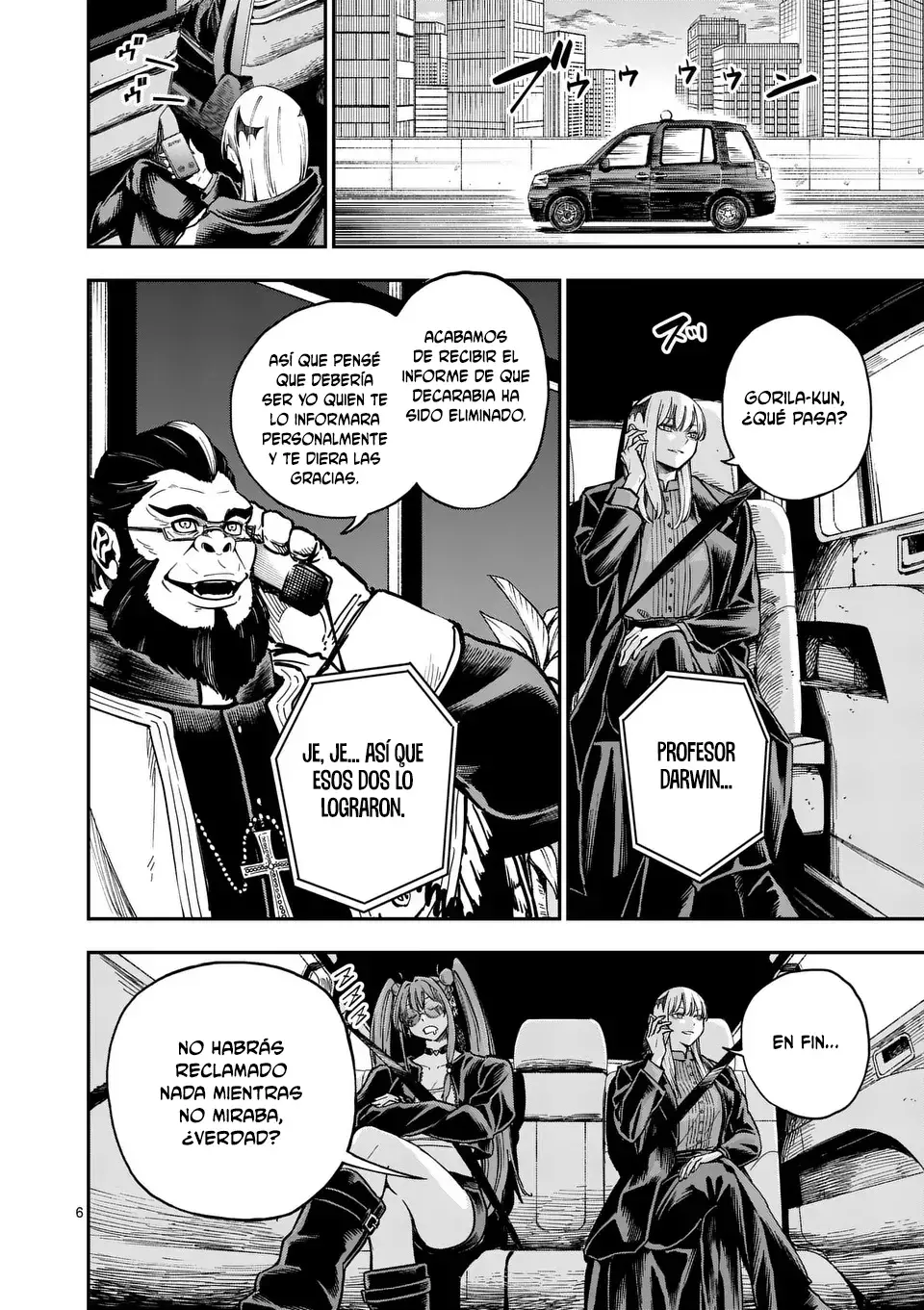 Darwin No Taizai Capitulo 8: En qué depositas tu fe página 8
