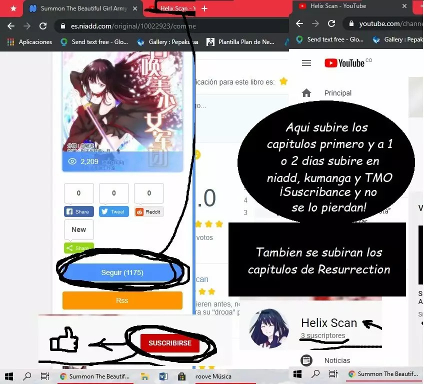 Summon The Beautiful Girl Army Capitulo 6: ¡No Se pierdan las ultimas hojas, les gustara! página 65