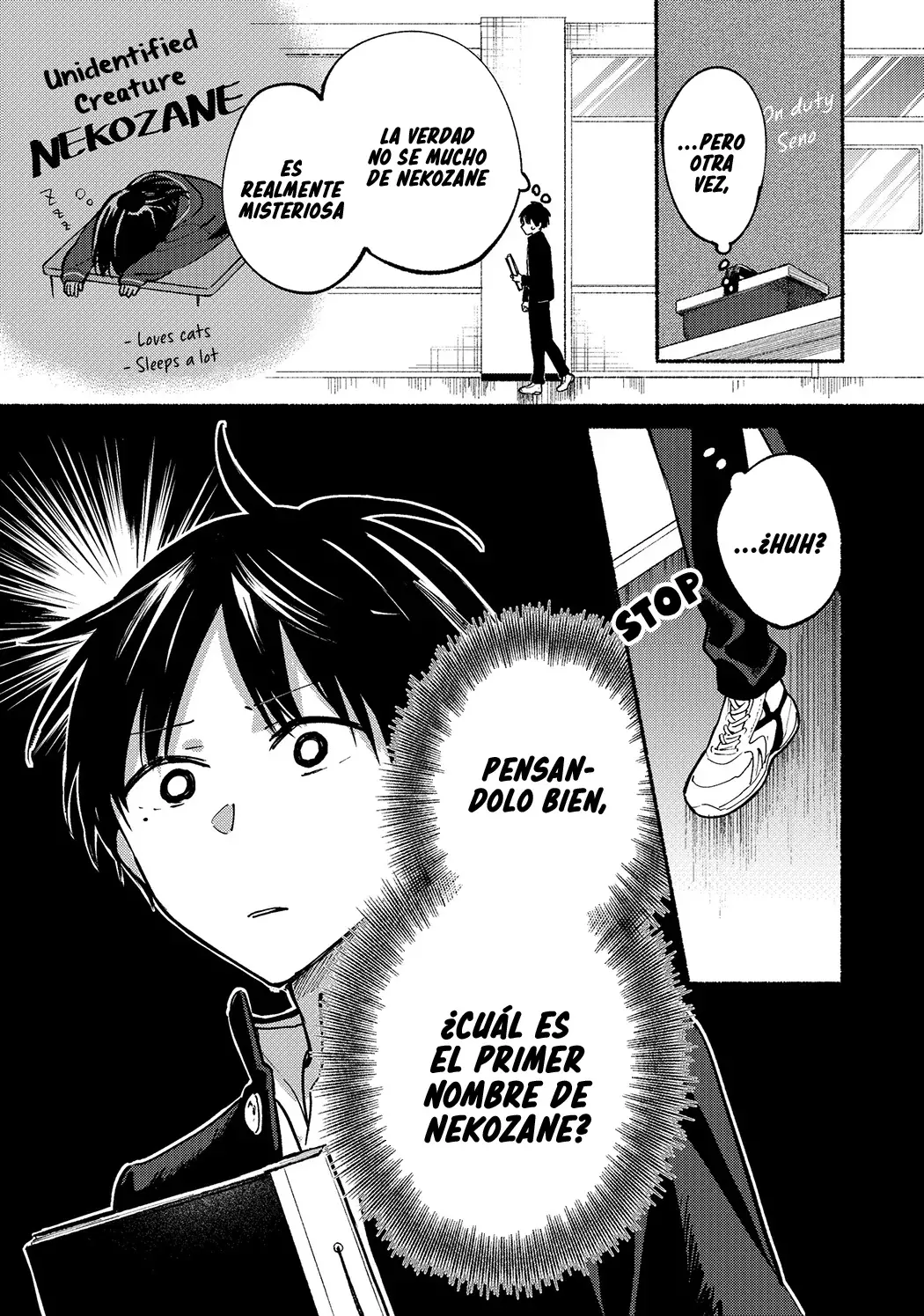 El vecino felino y los no enamorados Capitulo 2 página 3