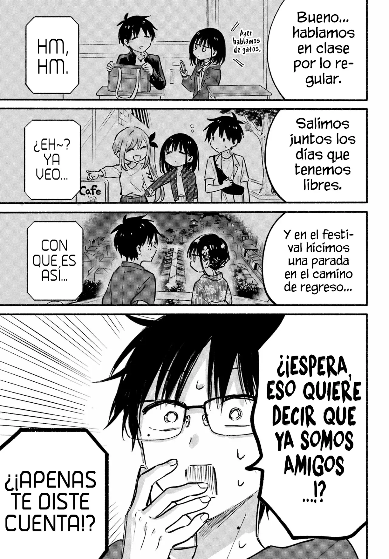 El vecino felino y los no enamorados Capitulo 28 página 19