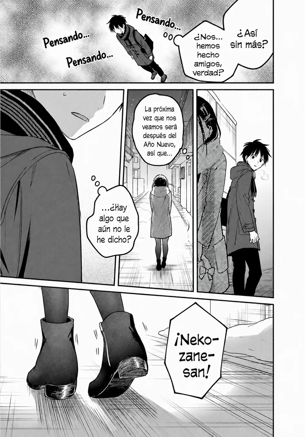 El vecino felino y los no enamorados Capitulo 32 página 34