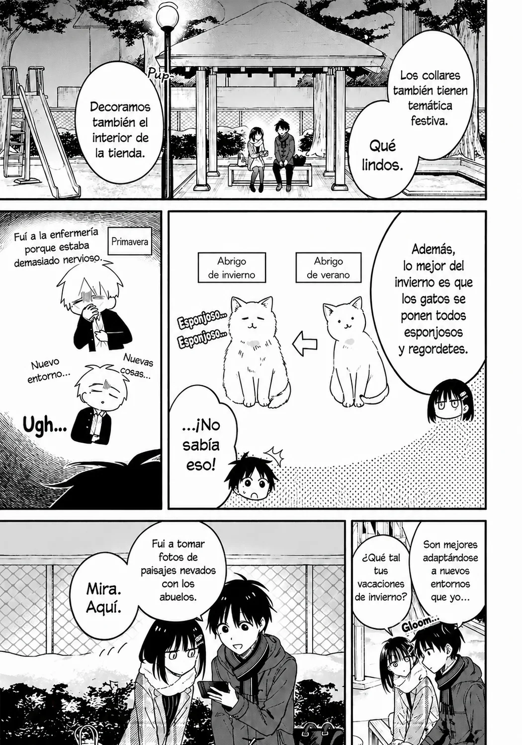 El vecino felino y los no enamorados Capitulo 32 página 8
