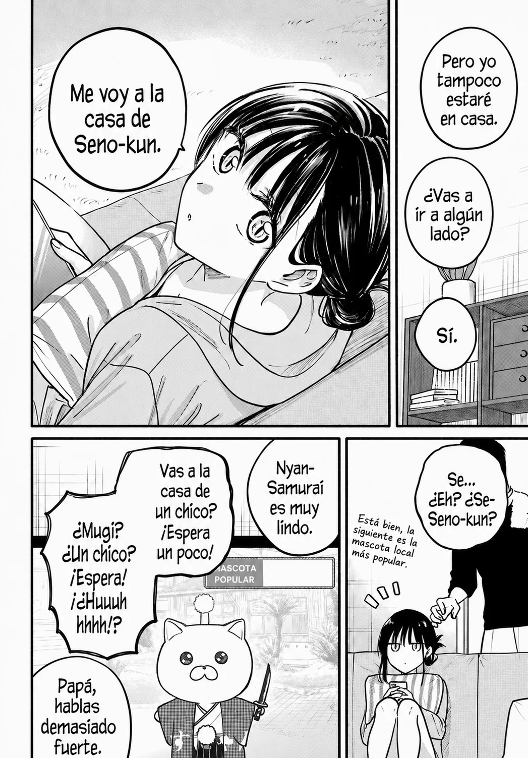 El vecino felino y los no enamorados Capitulo 36 página 19