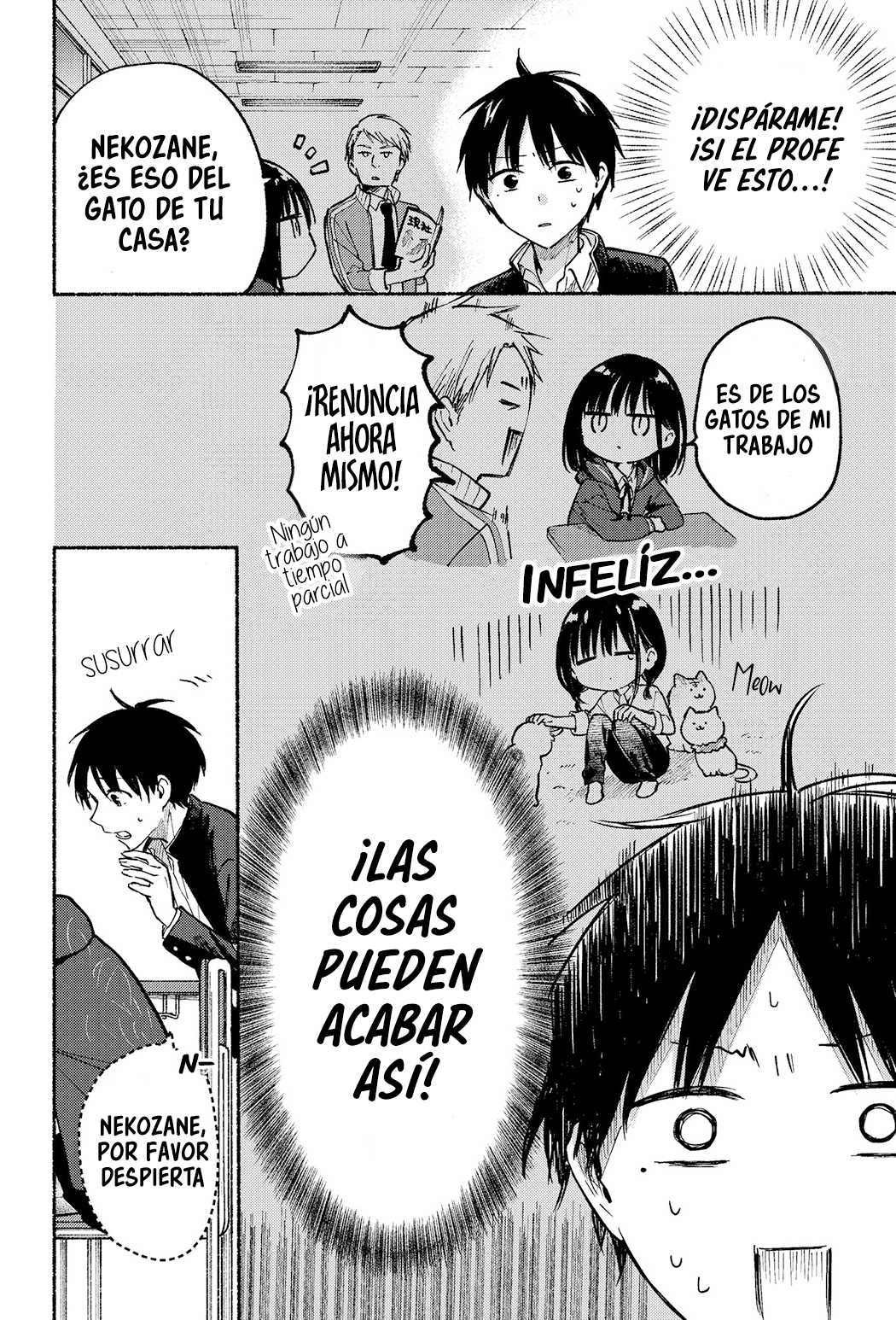 El vecino felino y los no enamorados Capitulo 8: Capitulo 8 página 5
