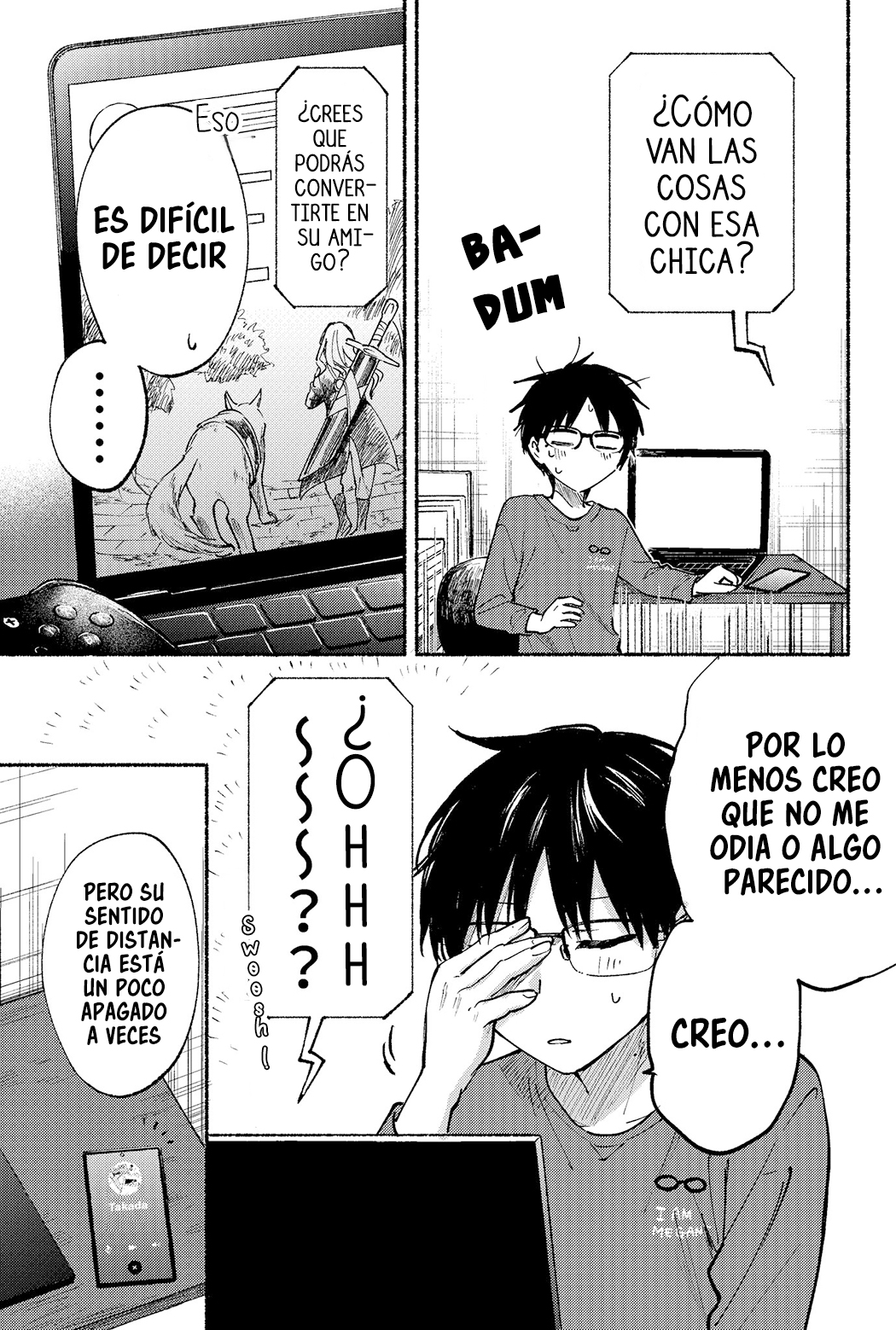 El vecino felino y los no enamorados Capitulo 9 página 4