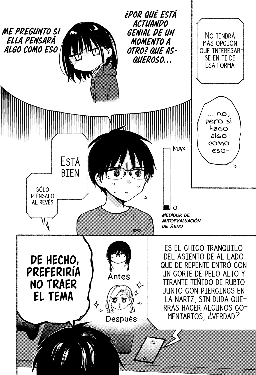 El vecino felino y los no enamorados Capitulo 9 página 7