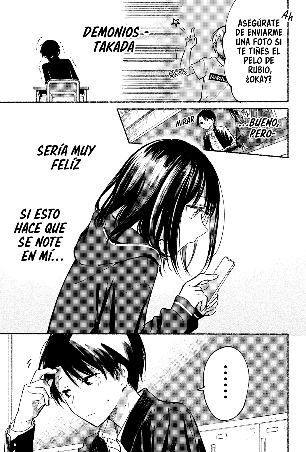 El vecino felino y los no enamorados Capitulo 9 página 8