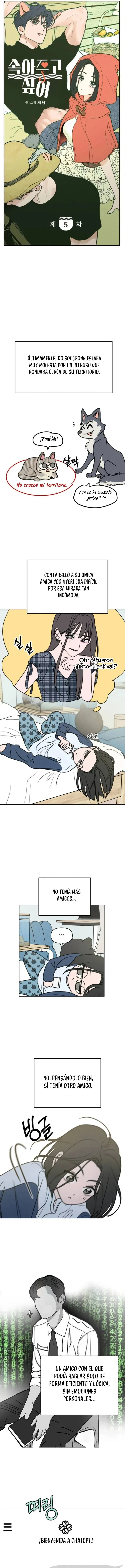 Quiero dejarme engañar Capitulo 5 página 4