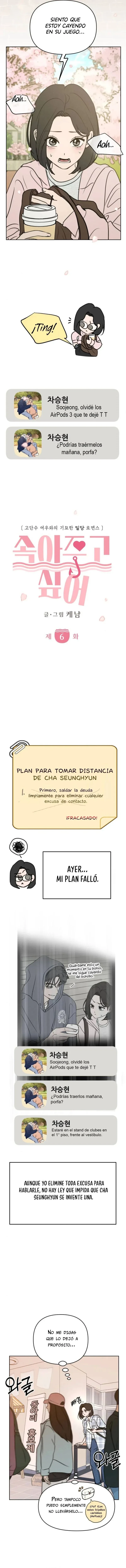 Quiero dejarme engañar Capitulo 6 página 8