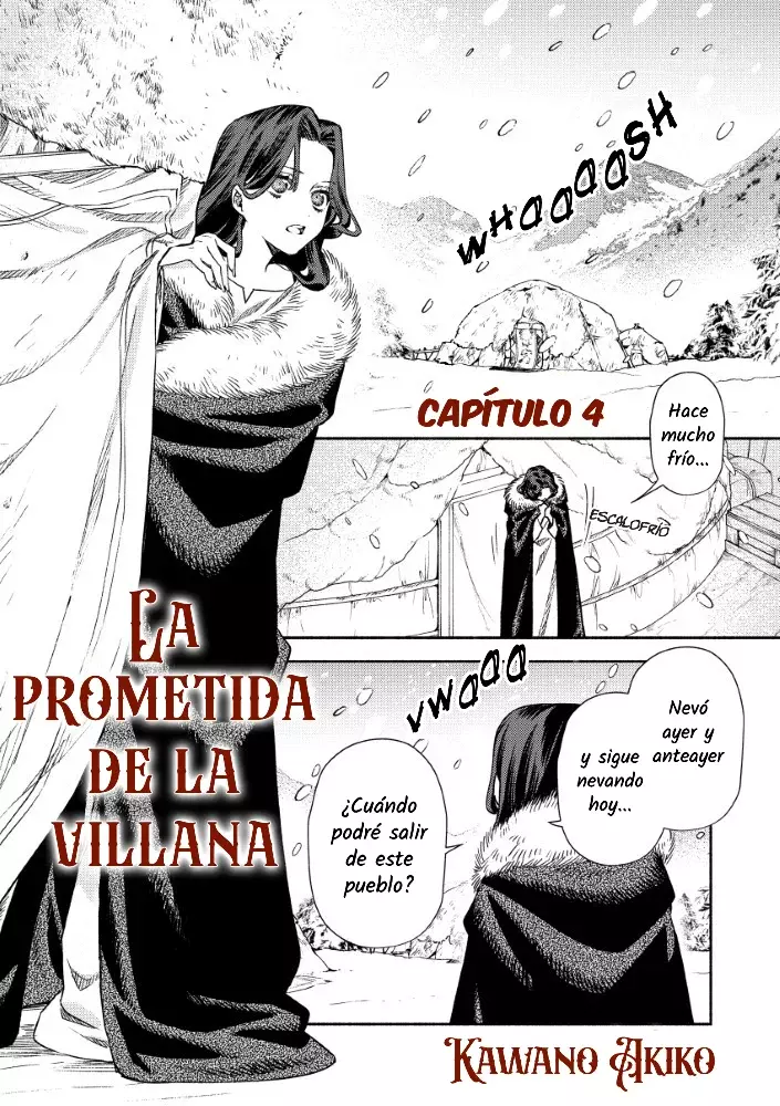 La prometida de la villana. Capitulo 4 página 3