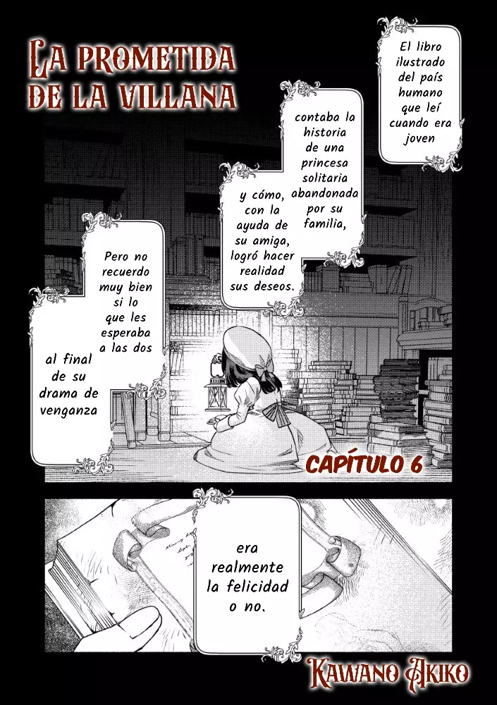 La prometida de la villana. Capitulo 6 página 3