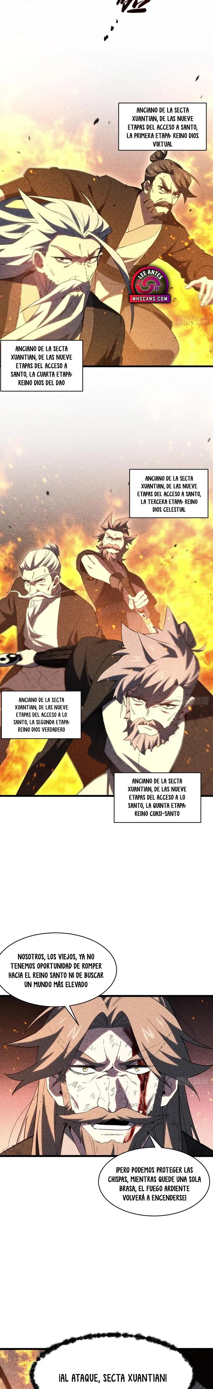 Iniciando con el Registro del Cuerpo Sagrado de la Antigüedad Capitulo 152 página 6