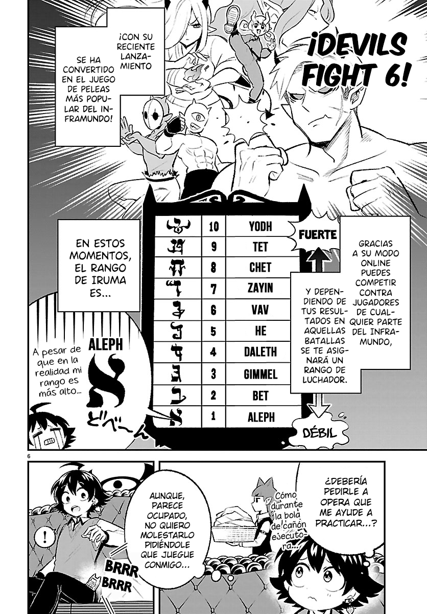 Mairimashita! Iruma-kun: Boku Doumei no Game Michi Capitulo 1: Yendo a conocer a Tipos Peores que Yo página 6