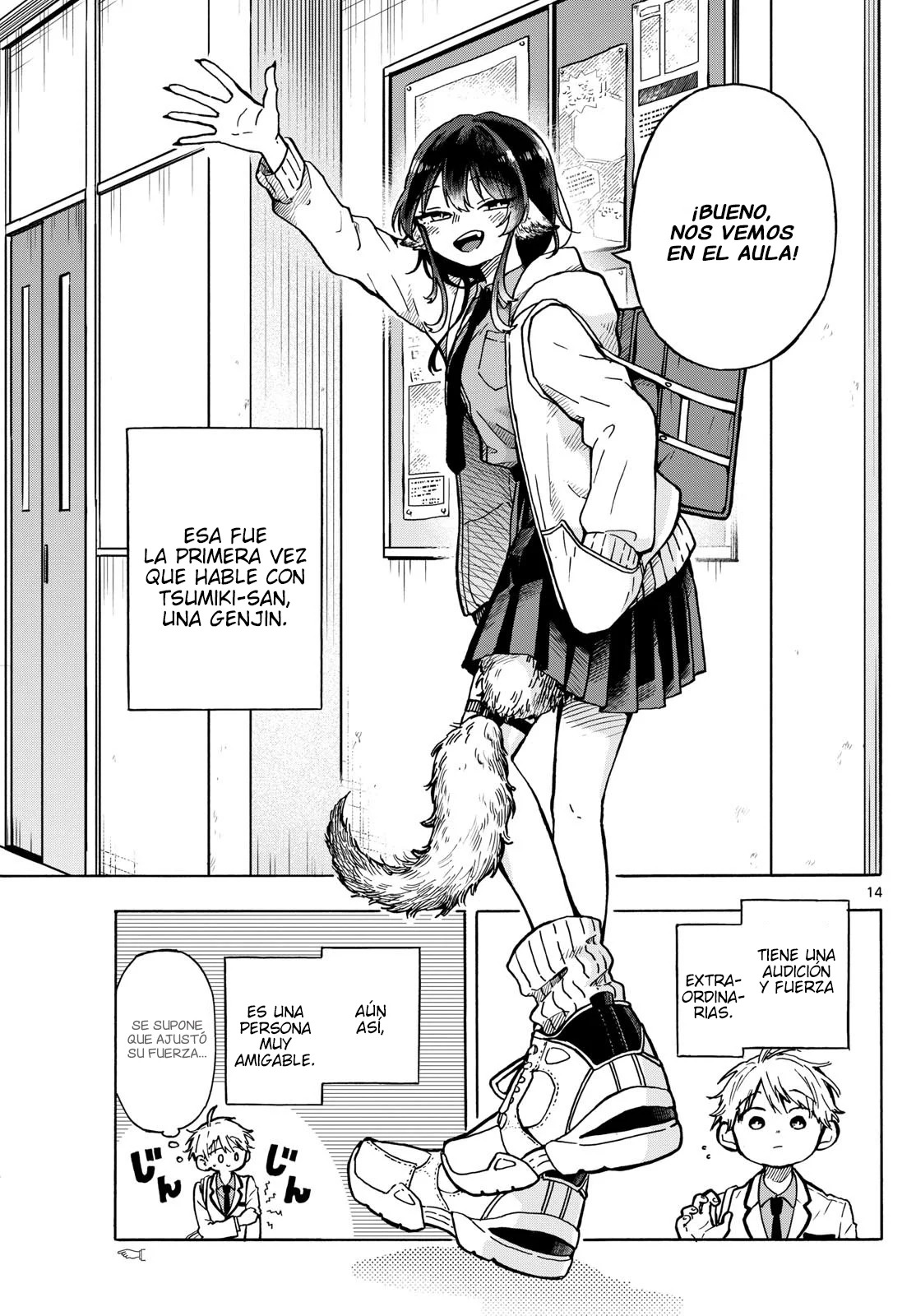 Ogami Tsumiki to Kinichijou. Capitulo 1 página 14