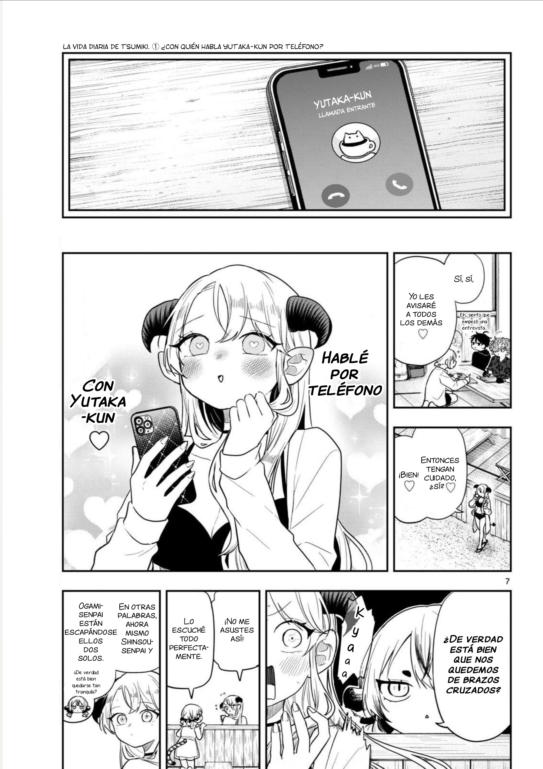 Ogami Tsumiki to Kinichijou. Capitulo 105 página 7