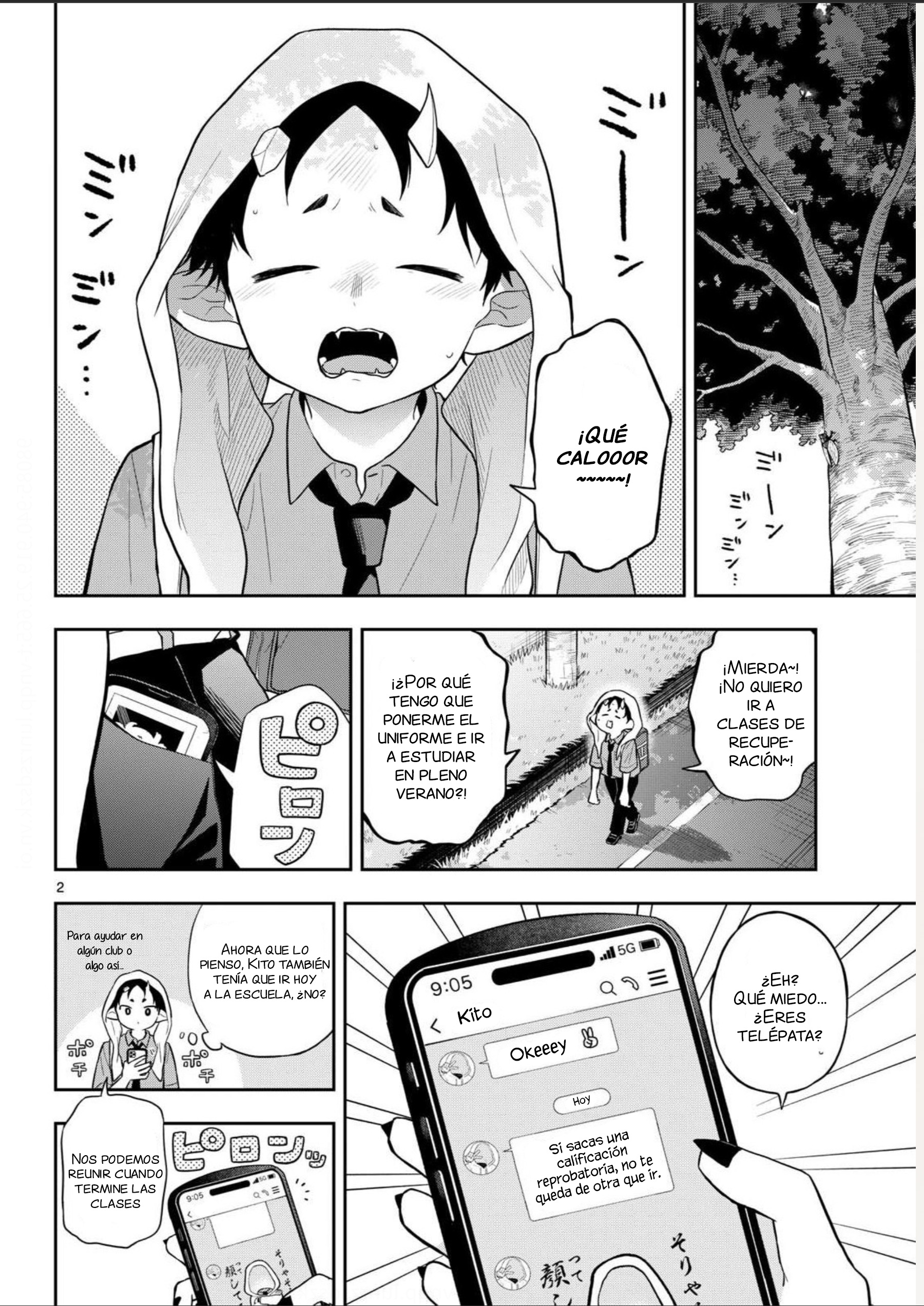 Ogami Tsumiki to Kinichijou. Capitulo 111 página 2