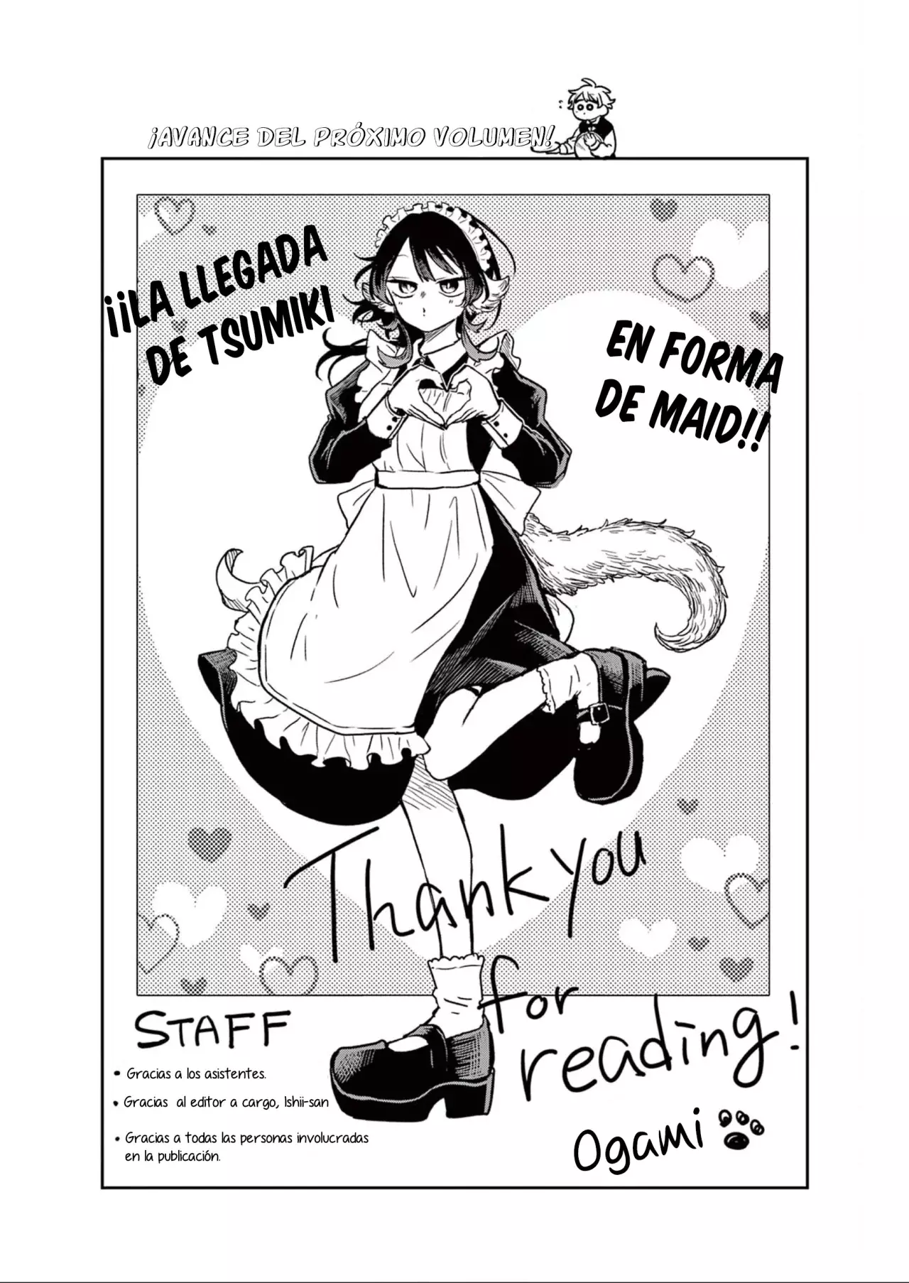 Ogami Tsumiki to Kinichijou. Capitulo 25.5: Extras del Volumen 3 página 23