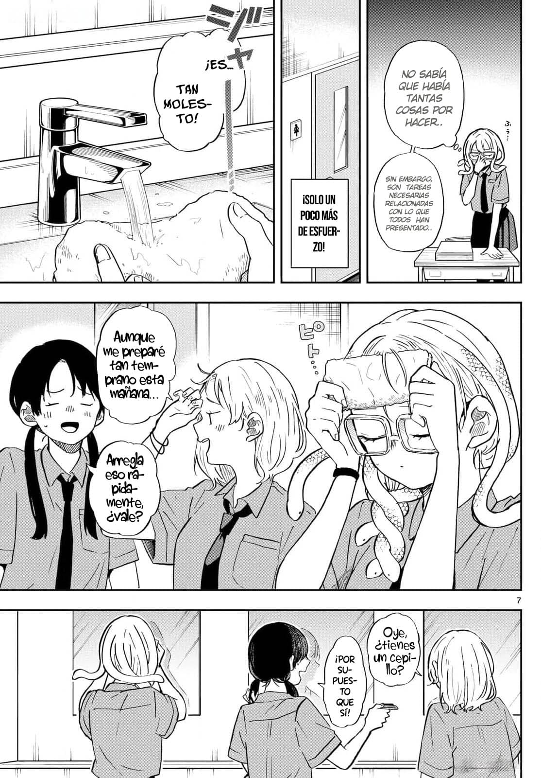 Ogami Tsumiki to Kinichijou. Capitulo 27: Hebisono-san y el espejo página 10