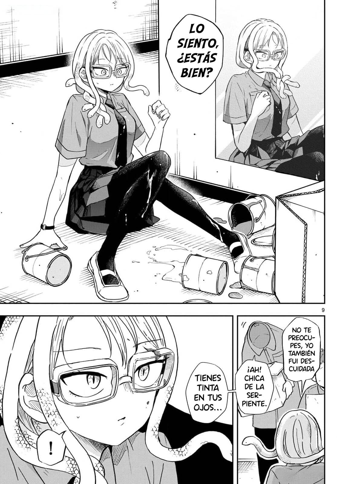 Ogami Tsumiki to Kinichijou. Capitulo 27: Hebisono-san y el espejo página 12