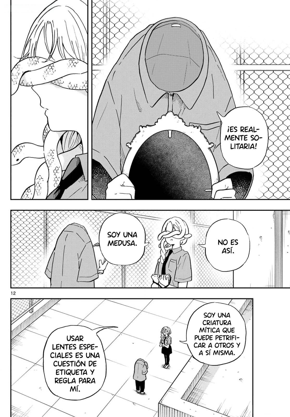 Ogami Tsumiki to Kinichijou. Capitulo 27: Hebisono-san y el espejo página 15