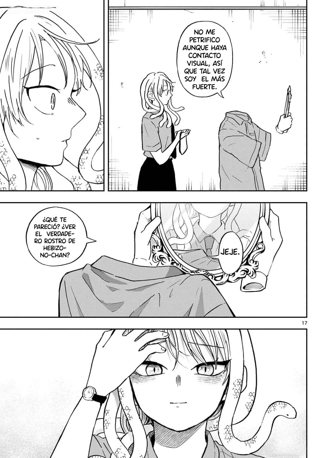Ogami Tsumiki to Kinichijou. Capitulo 27: Hebisono-san y el espejo página 20