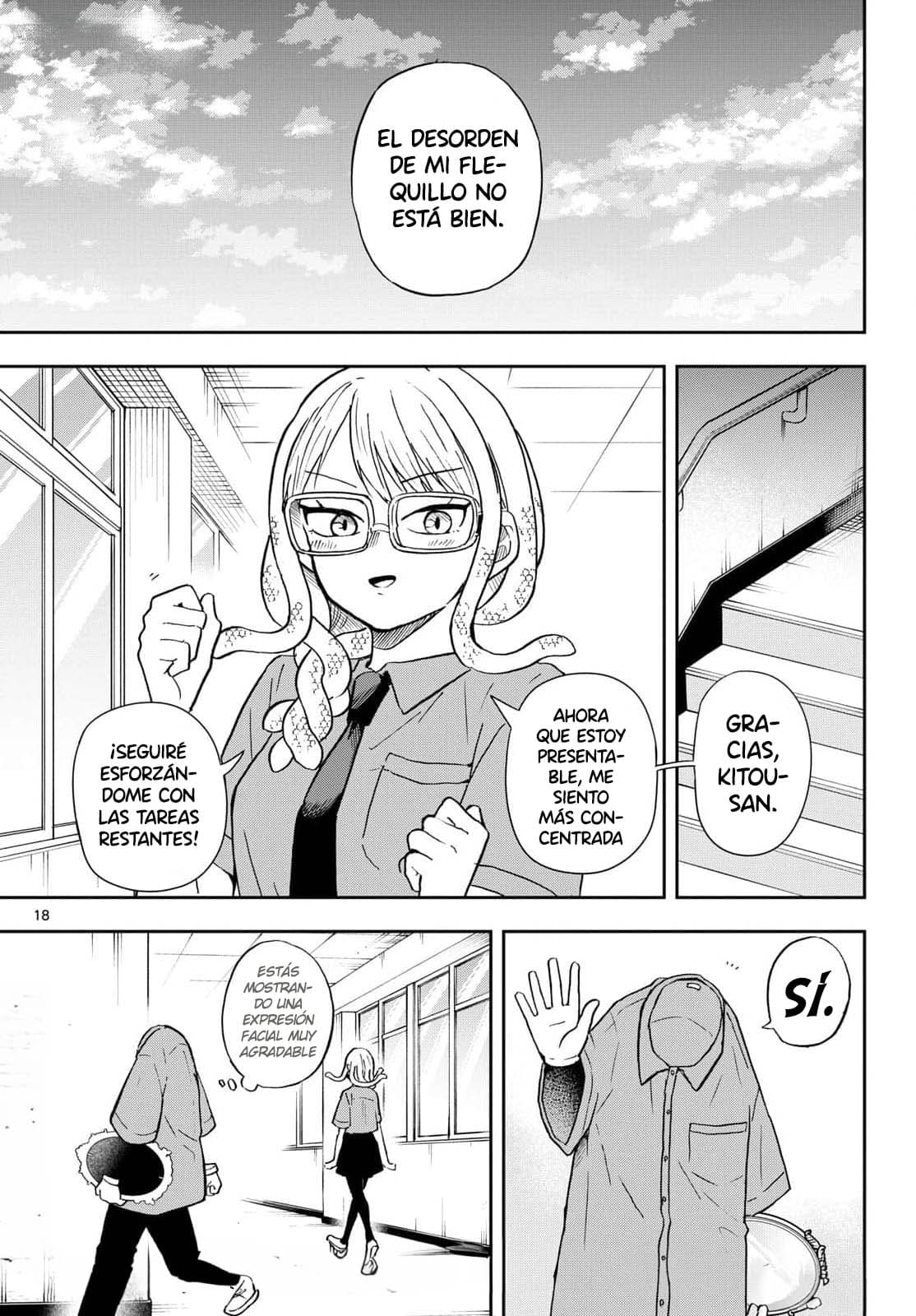 Ogami Tsumiki to Kinichijou. Capitulo 27: Hebisono-san y el espejo página 21