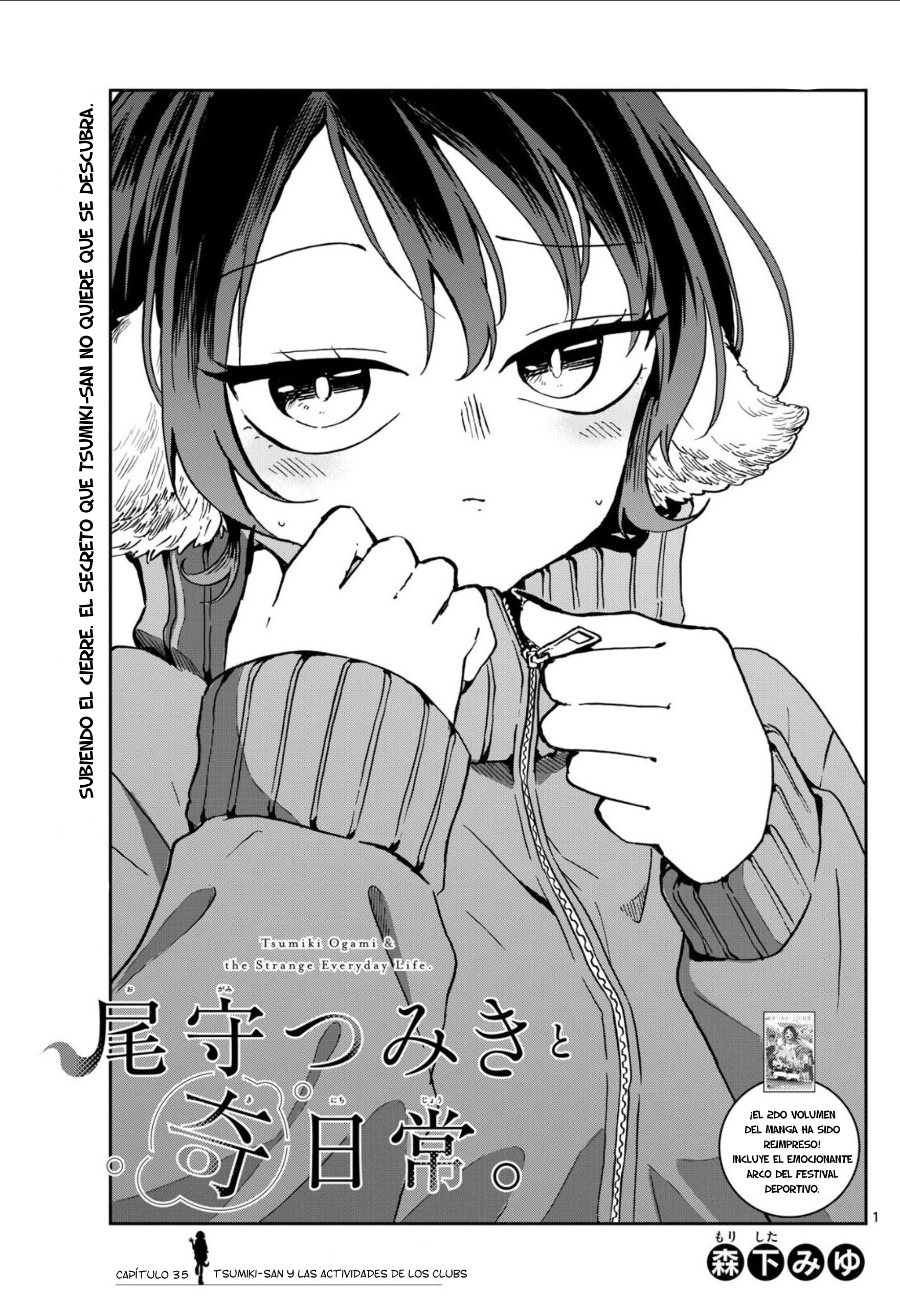 Ogami Tsumiki to Kinichijou. Capitulo 35 página 3