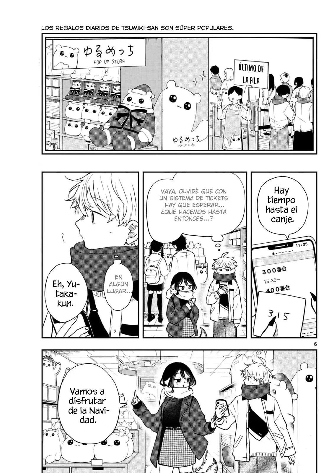 Ogami Tsumiki to Kinichijou. Capitulo 49: Tsumiki-san Y La Navidad página 10