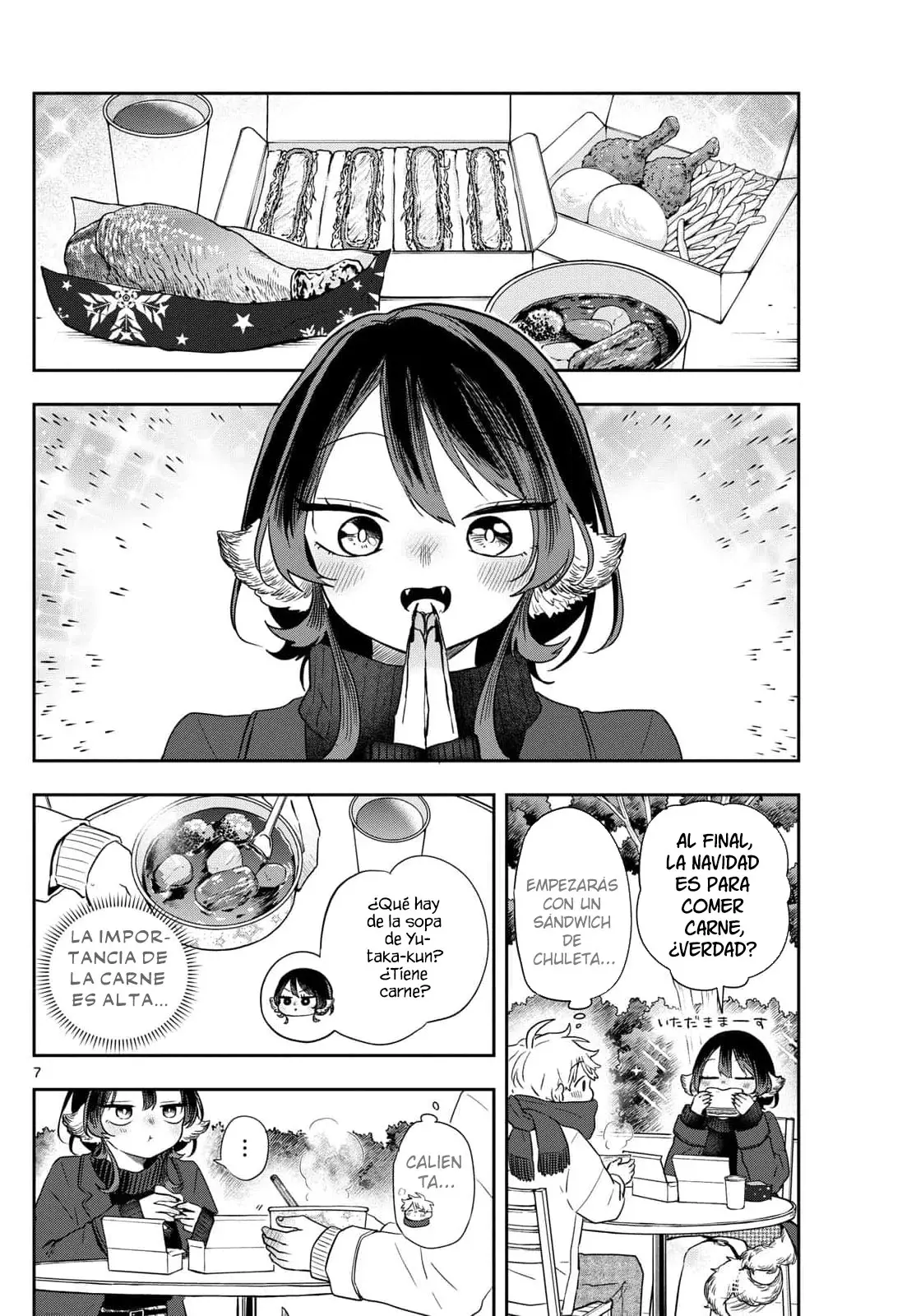 Ogami Tsumiki to Kinichijou. Capitulo 49: Tsumiki-san Y La Navidad página 11
