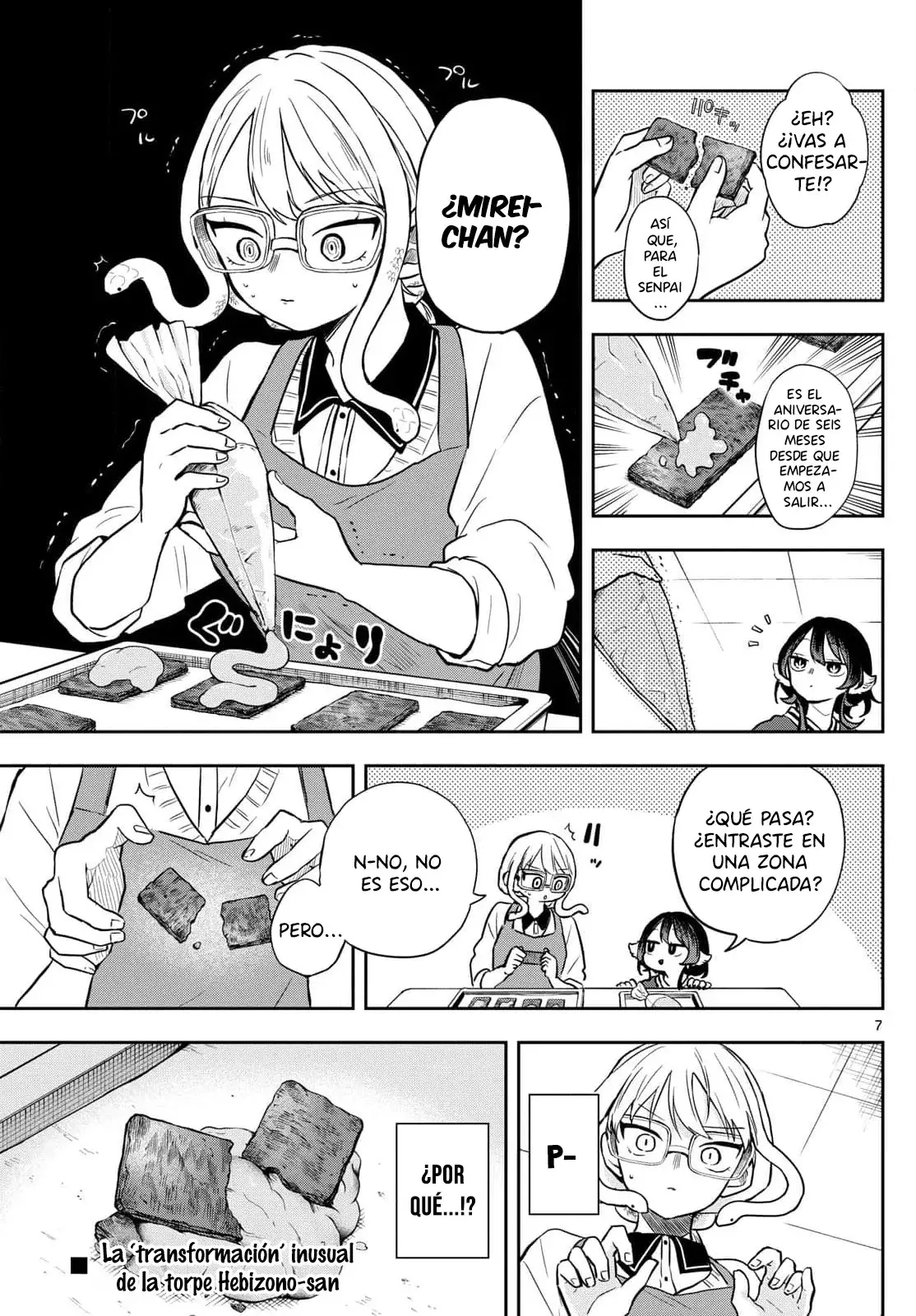 Ogami Tsumiki to Kinichijou. Capitulo 54: El san Valentín de Hebizono-san página 10