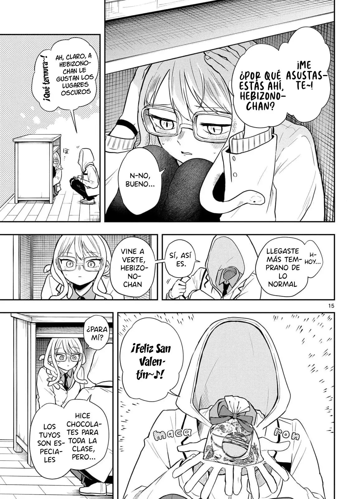 Ogami Tsumiki to Kinichijou. Capitulo 54: El san Valentín de Hebizono-san página 18