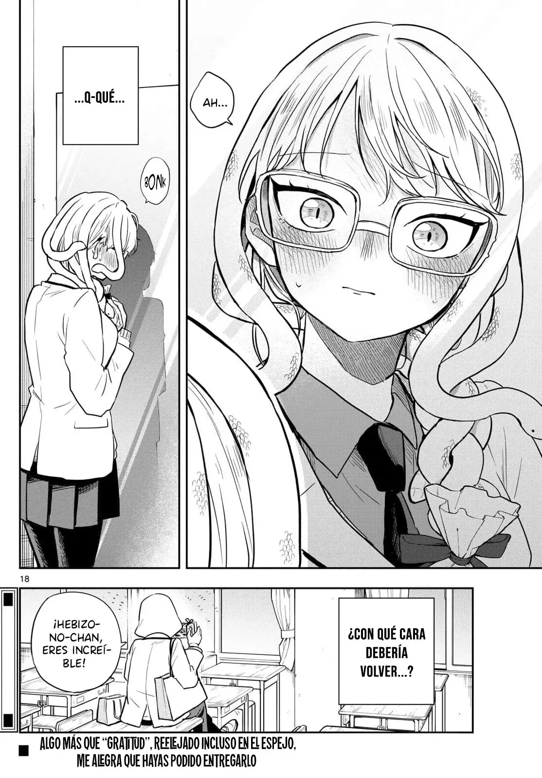 Ogami Tsumiki to Kinichijou. Capitulo 54: El san Valentín de Hebizono-san página 21