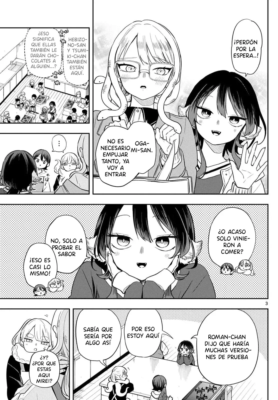 Ogami Tsumiki to Kinichijou. Capitulo 54: El san Valentín de Hebizono-san página 6