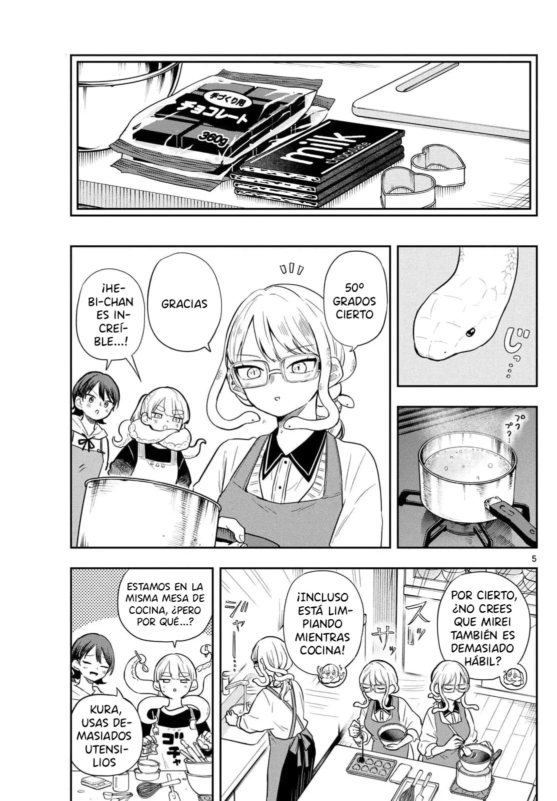 Ogami Tsumiki to Kinichijou. Capitulo 54: El san Valentín de Hebizono-san página 8