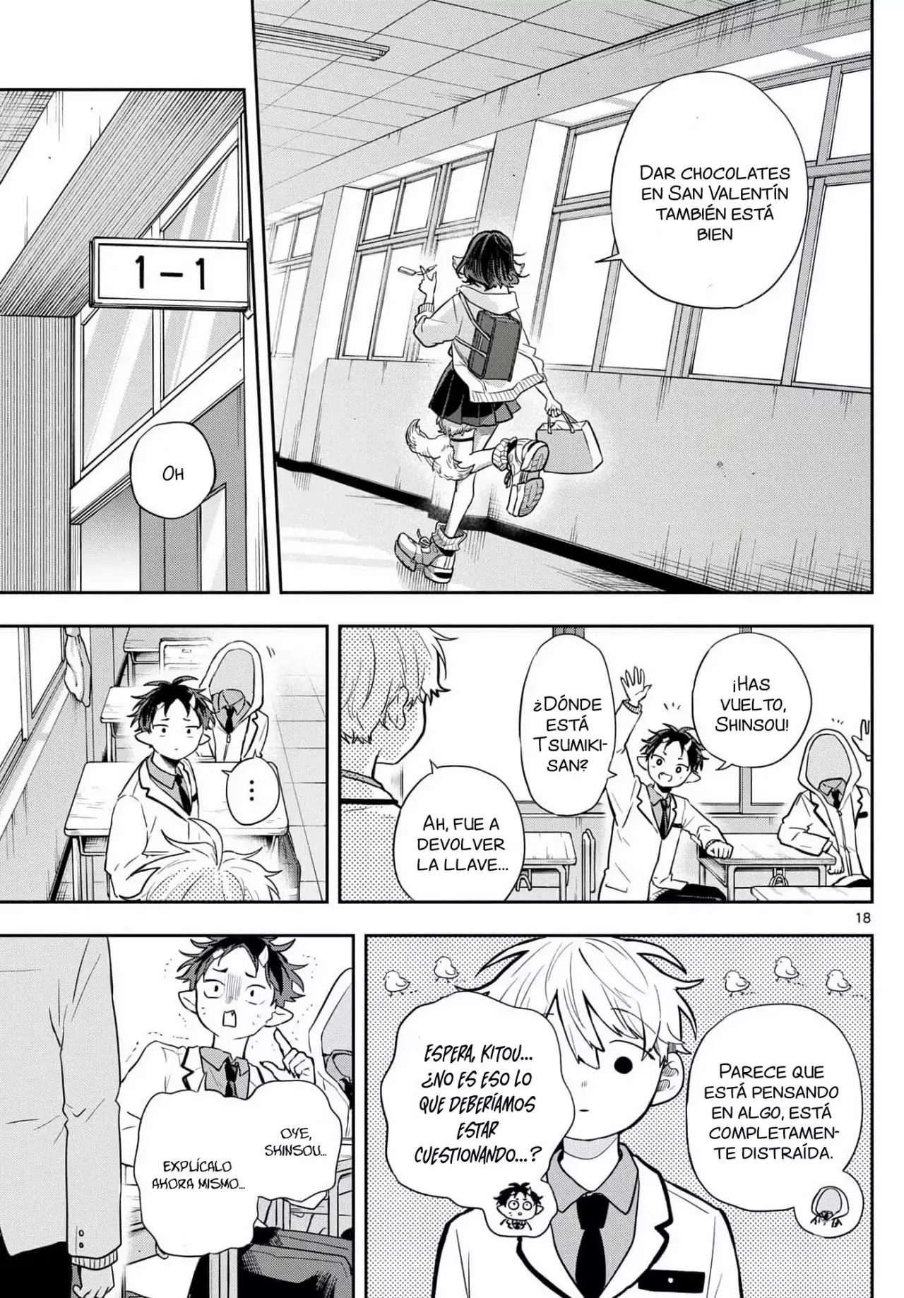Ogami Tsumiki to Kinichijou. Capitulo 55: San Valentín con Tsumiki-san página 21