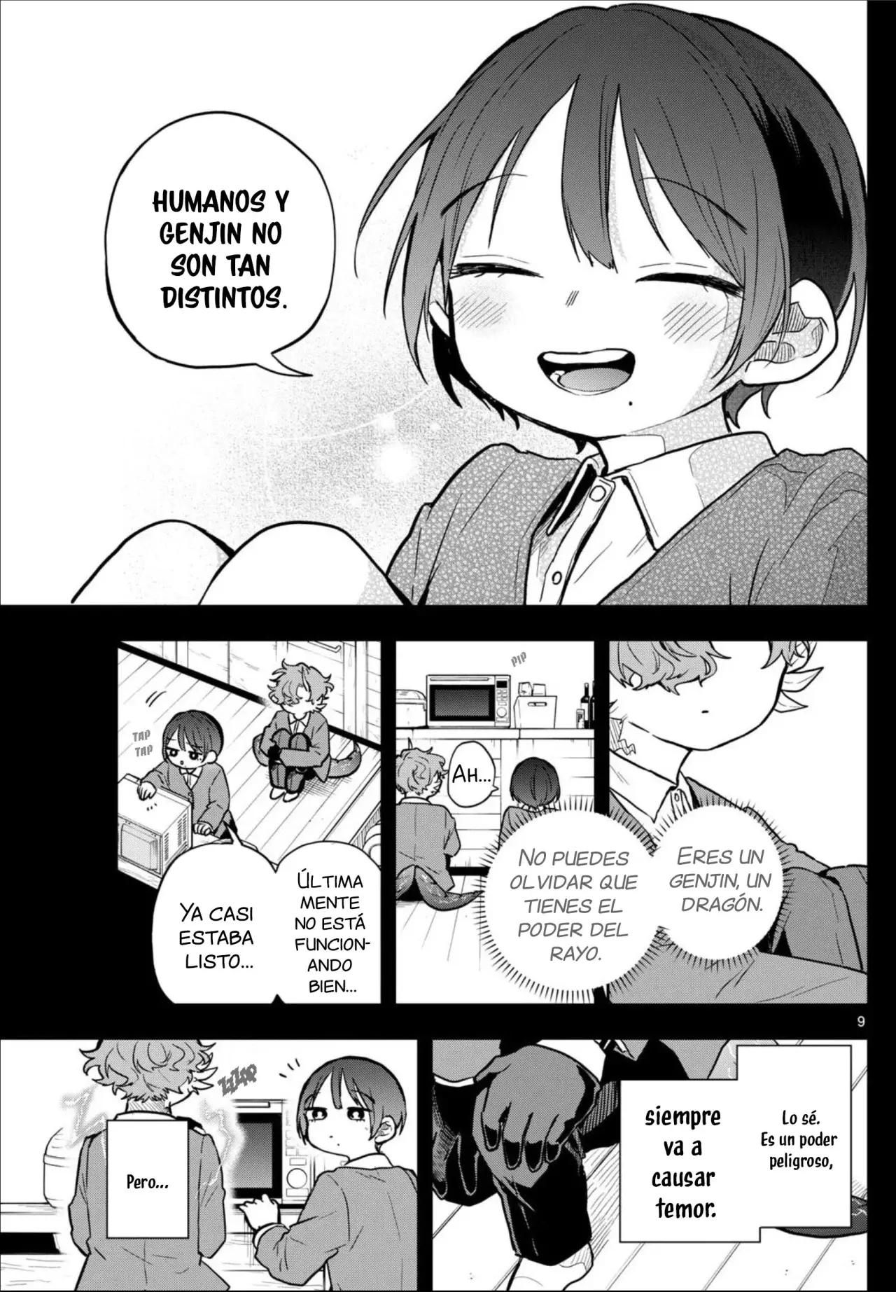 Ogami Tsumiki to Kinichijou. Capitulo 58: El presidente Raizen y el rayo página 12