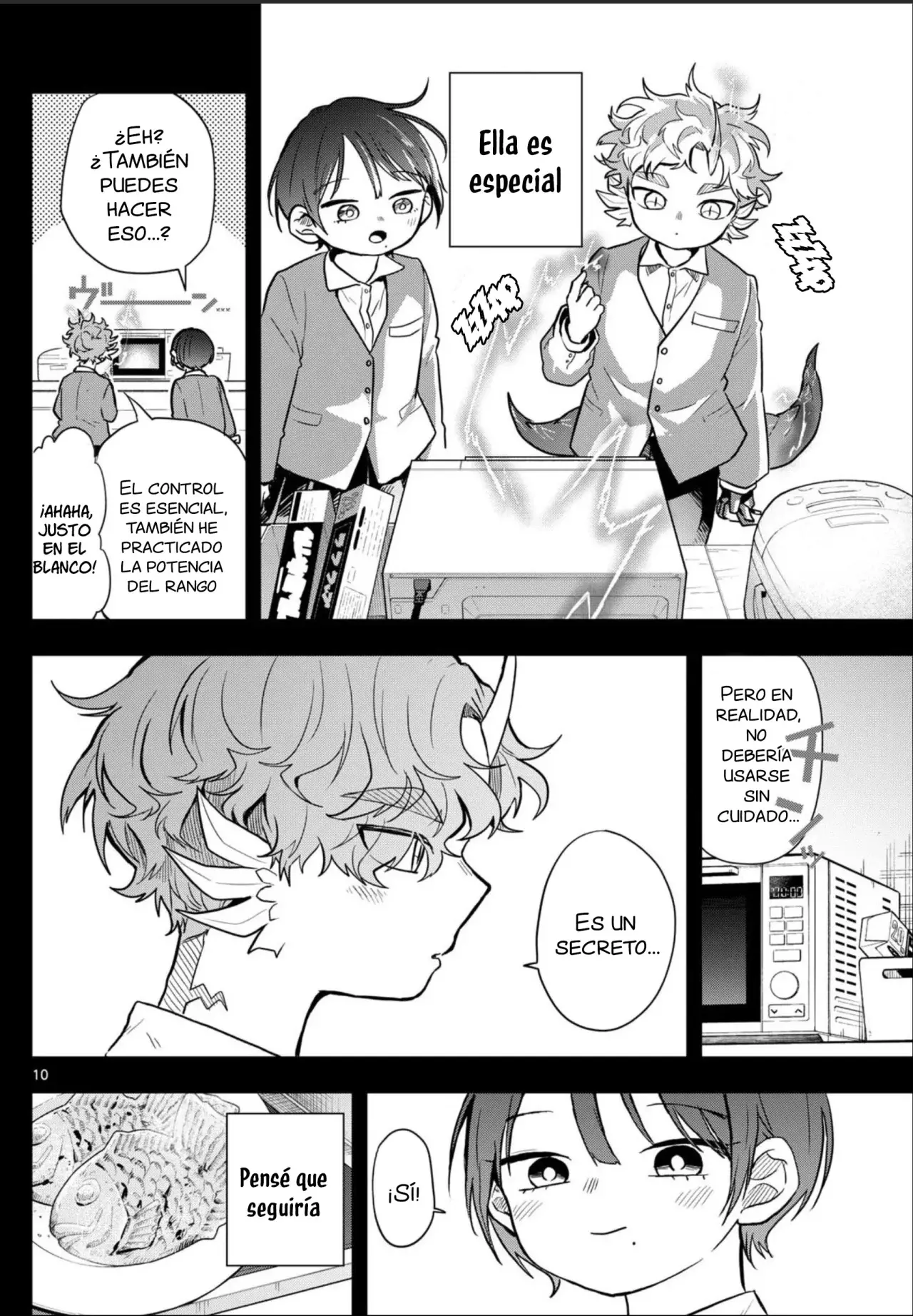 Ogami Tsumiki to Kinichijou. Capitulo 58: El presidente Raizen y el rayo página 13