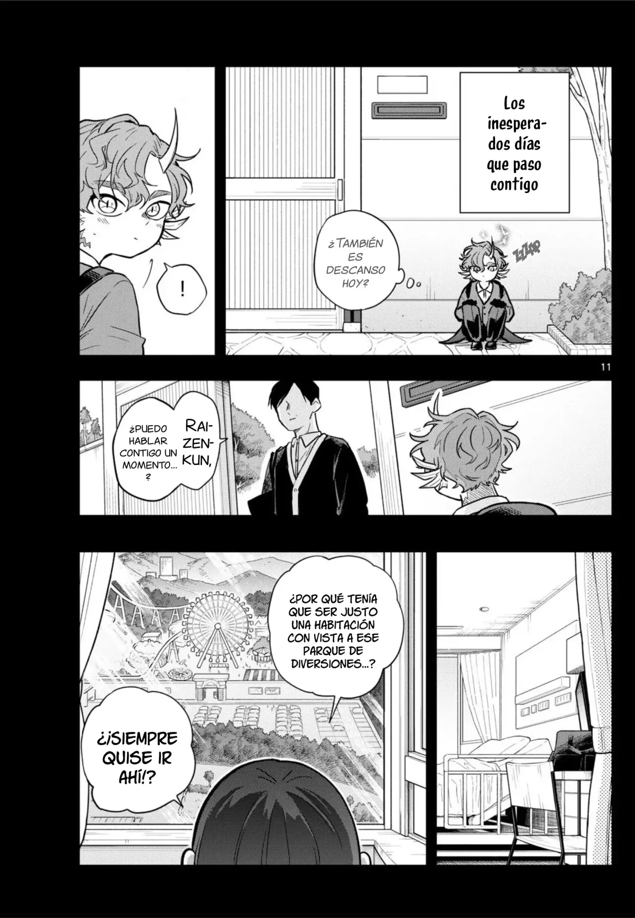 Ogami Tsumiki to Kinichijou. Capitulo 58: El presidente Raizen y el rayo página 14