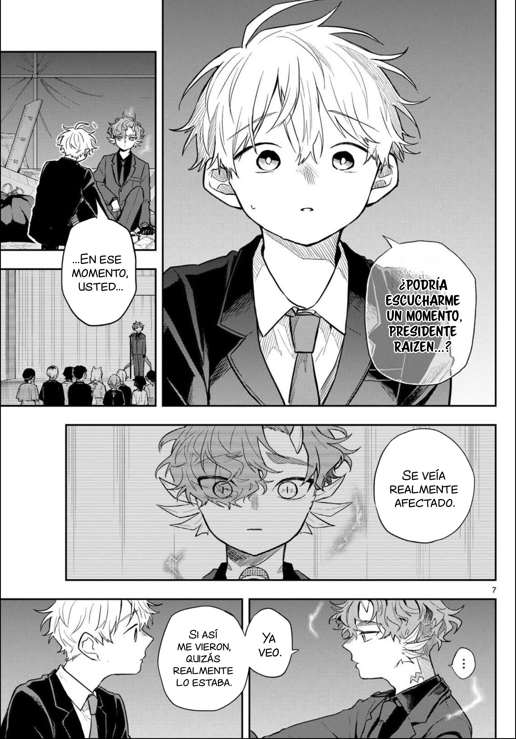 Ogami Tsumiki to Kinichijou. Capitulo 59: El presidente Raizen y la promesa página 10