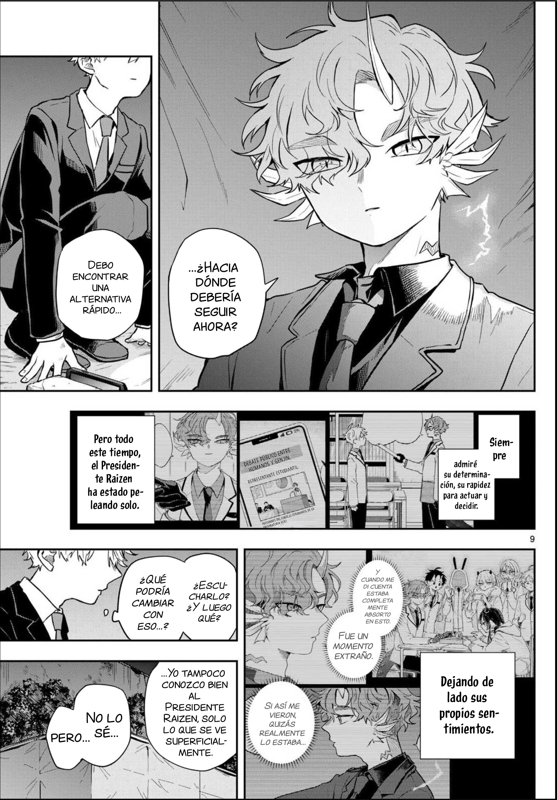 Ogami Tsumiki to Kinichijou. Capitulo 59: El presidente Raizen y la promesa página 12