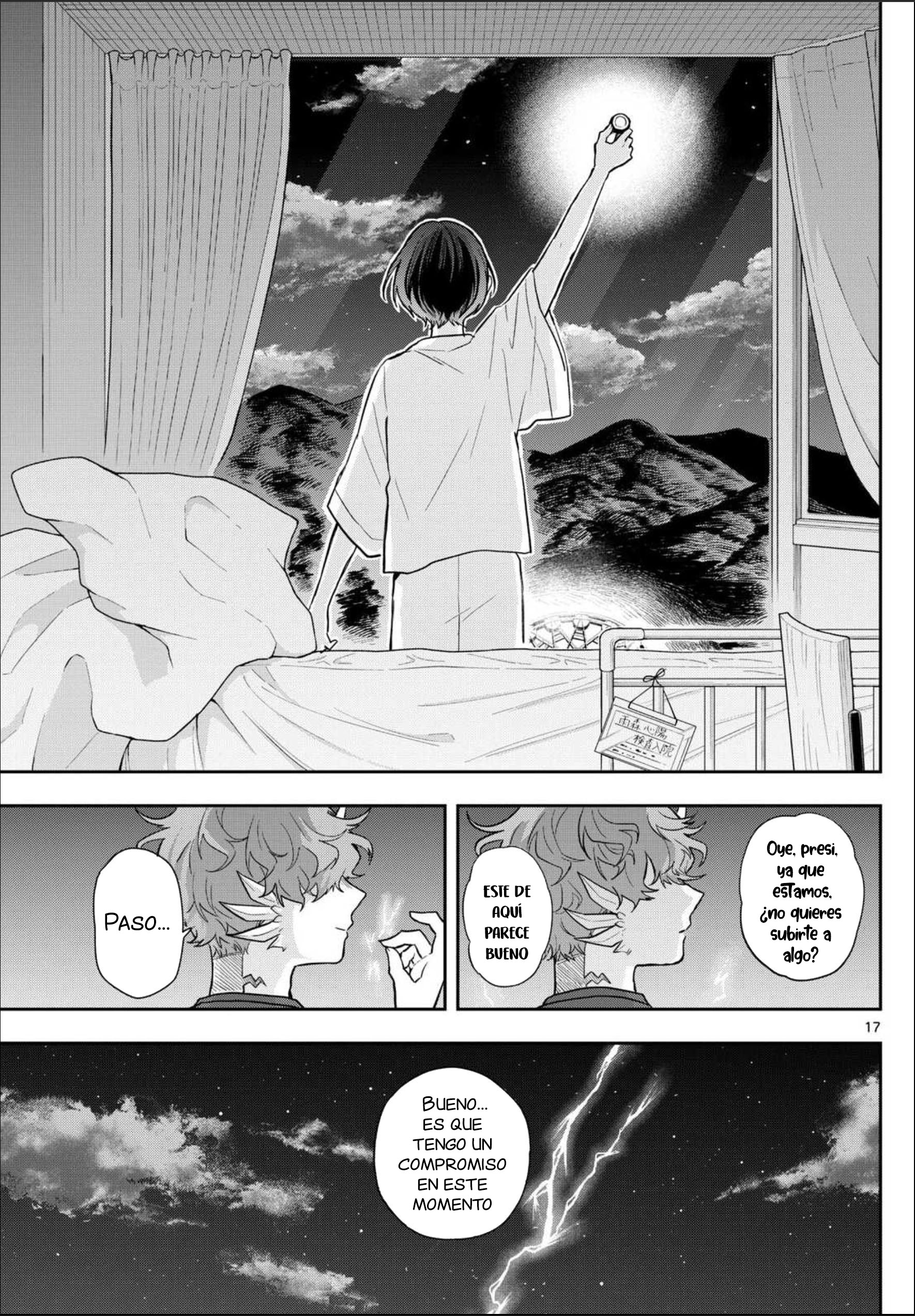 Ogami Tsumiki to Kinichijou. Capitulo 59: El presidente Raizen y la promesa página 19