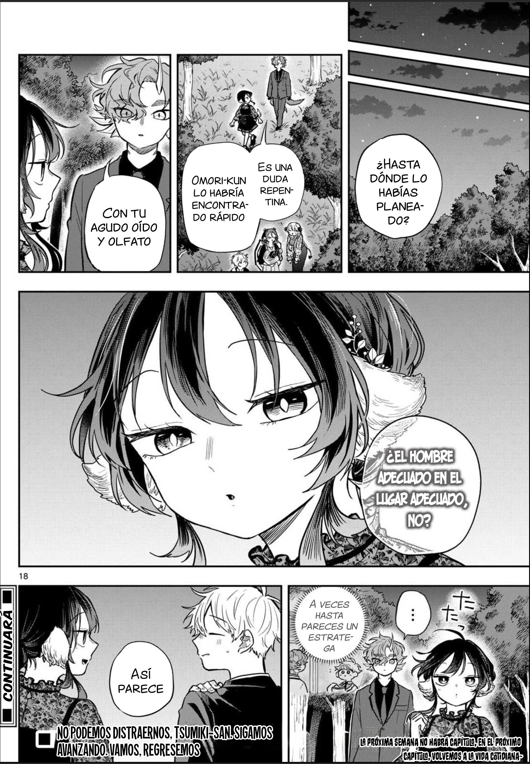 Ogami Tsumiki to Kinichijou. Capitulo 59: El presidente Raizen y la promesa página 20