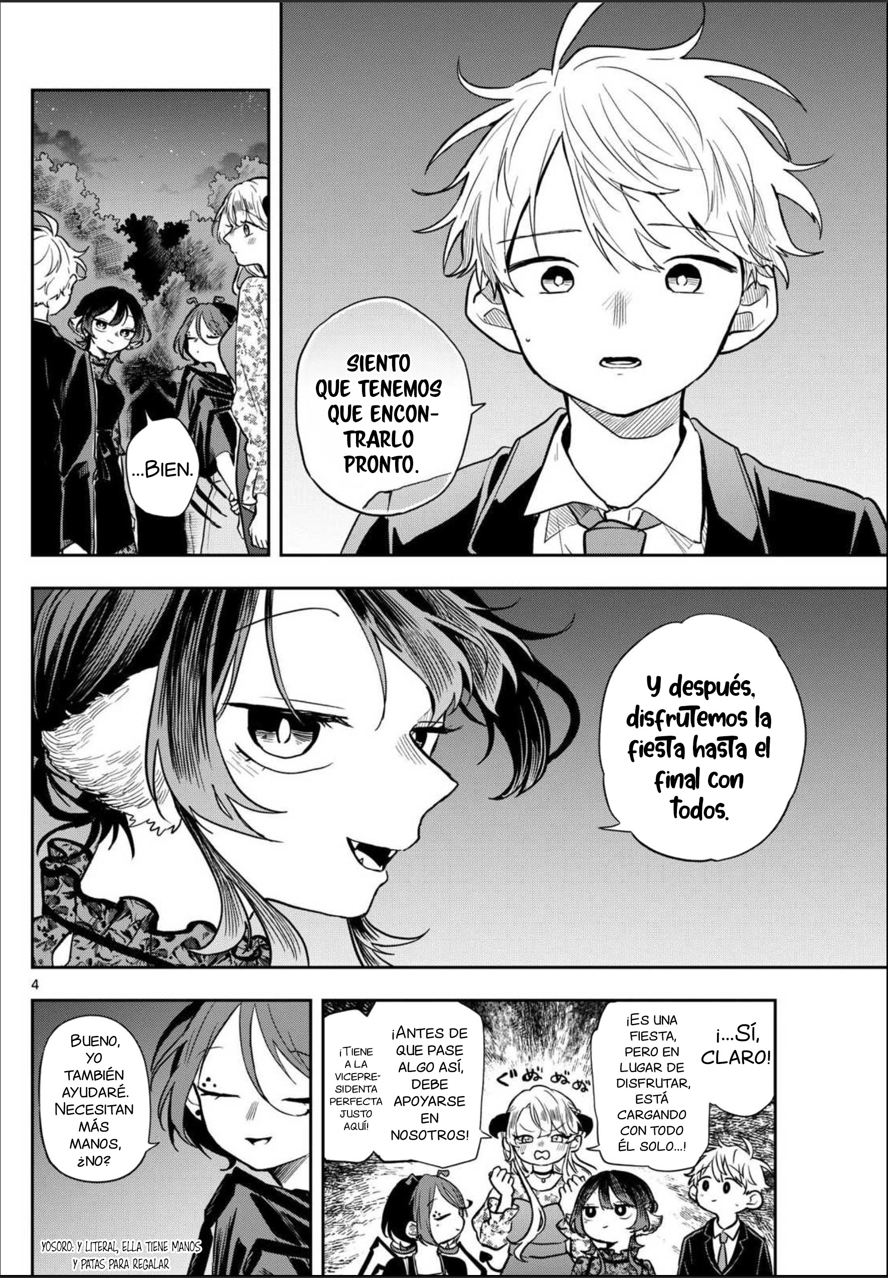 Ogami Tsumiki to Kinichijou. Capitulo 59: El presidente Raizen y la promesa página 7