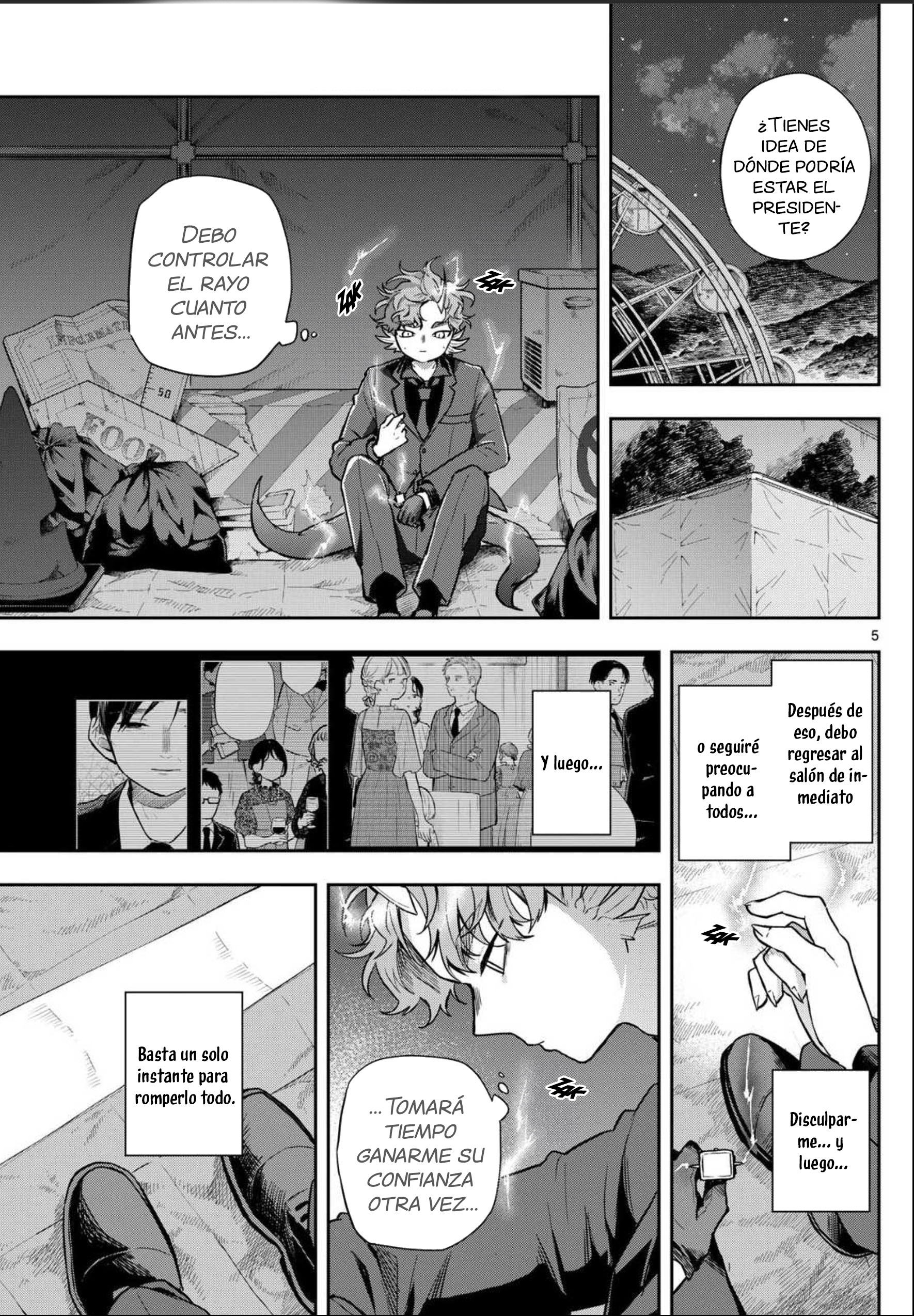Ogami Tsumiki to Kinichijou. Capitulo 59: El presidente Raizen y la promesa página 8