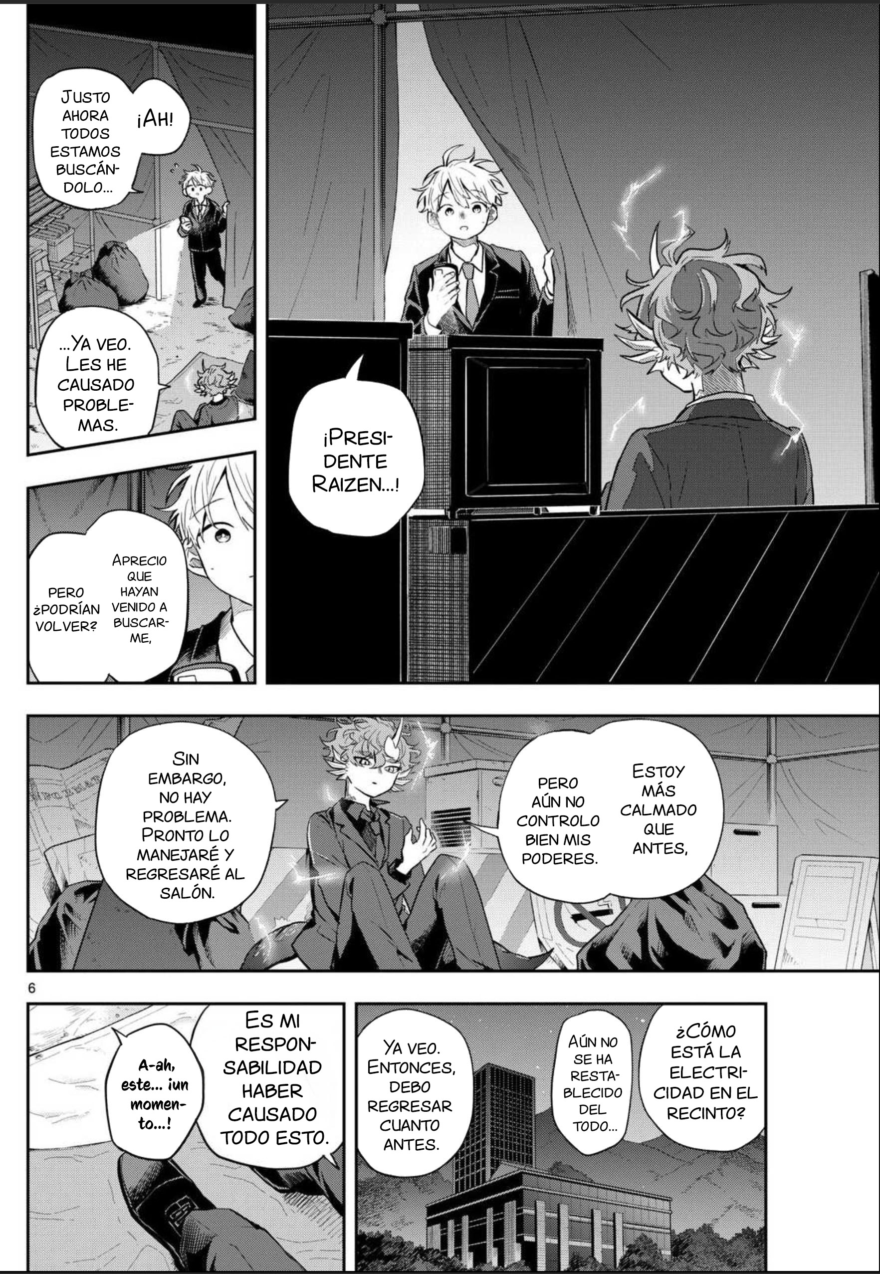 Ogami Tsumiki to Kinichijou. Capitulo 59: El presidente Raizen y la promesa página 9