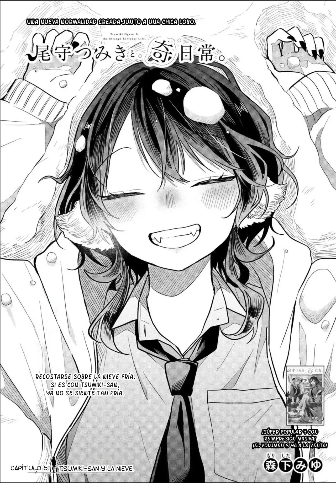 Ogami Tsumiki to Kinichijou. Capitulo 61: Tsumiki-san y la nieve página 4
