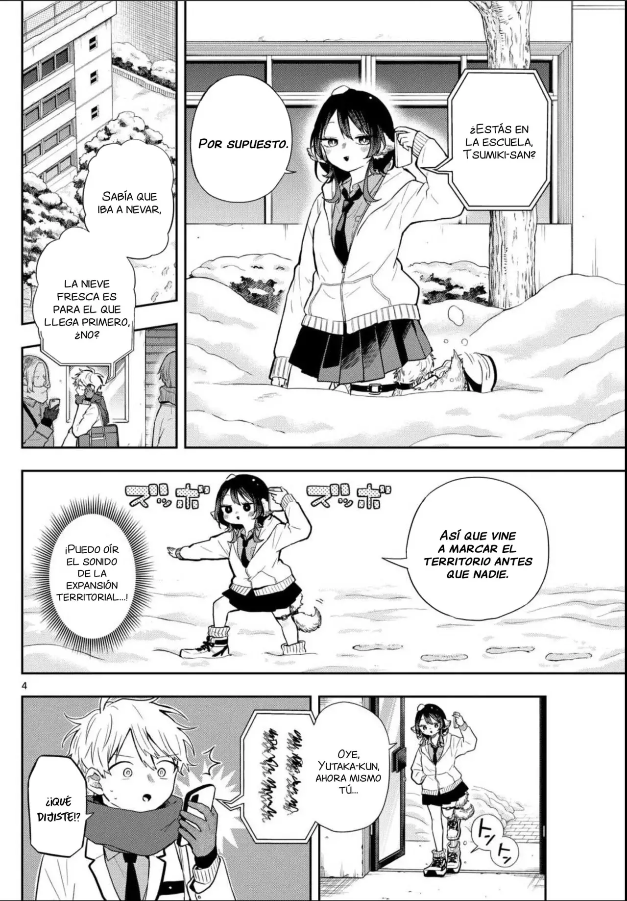 Ogami Tsumiki to Kinichijou. Capitulo 61: Tsumiki-san y la nieve página 7