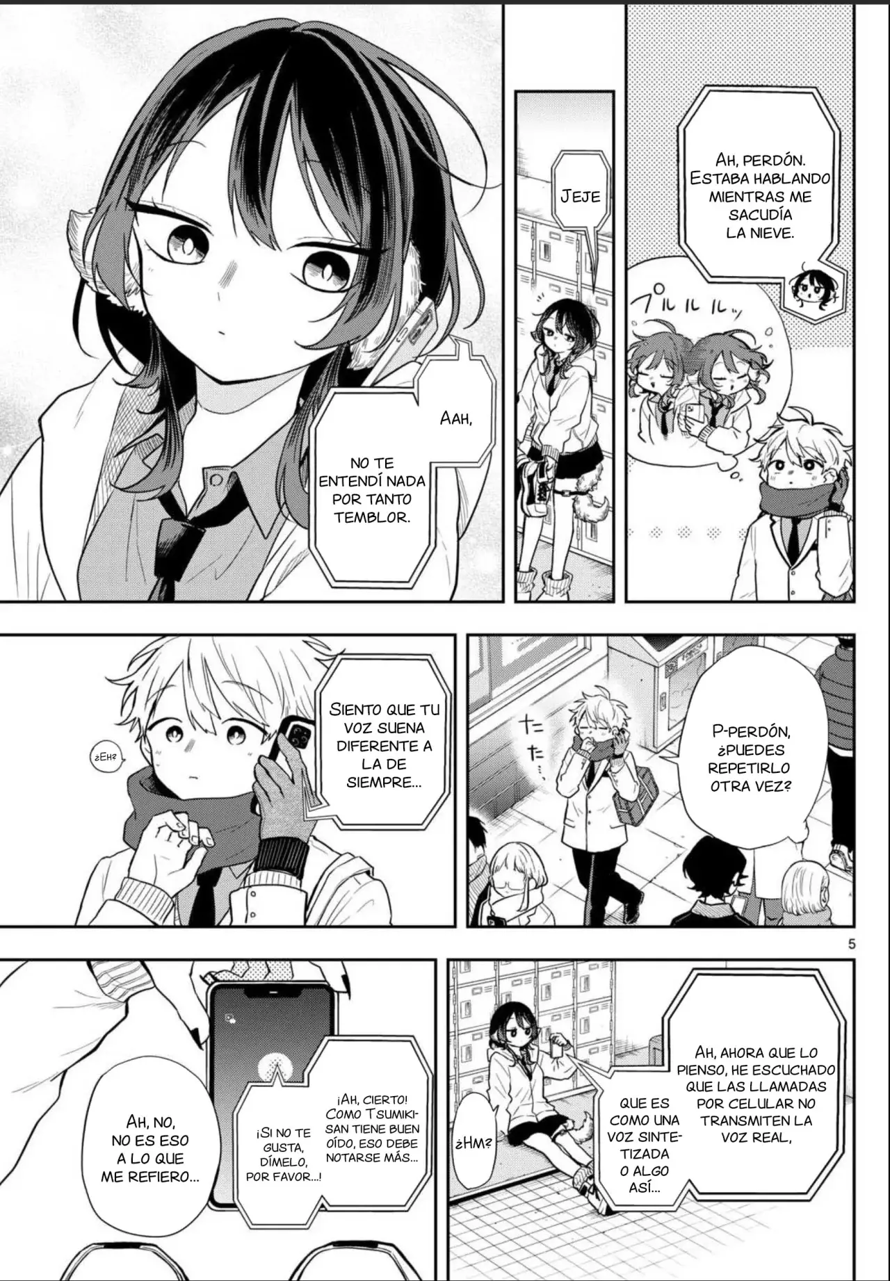 Ogami Tsumiki to Kinichijou. Capitulo 61: Tsumiki-san y la nieve página 8