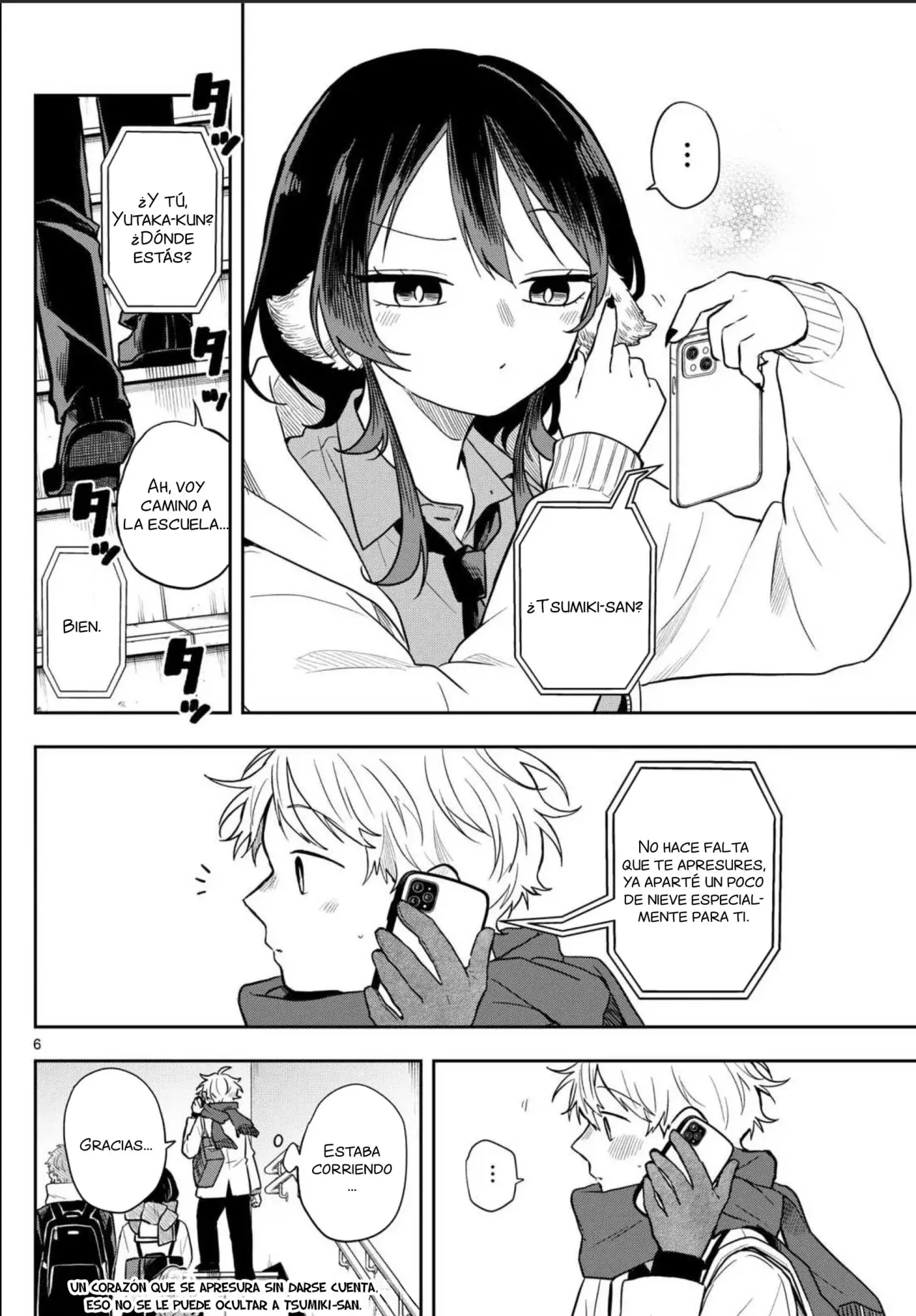 Ogami Tsumiki to Kinichijou. Capitulo 61: Tsumiki-san y la nieve página 9