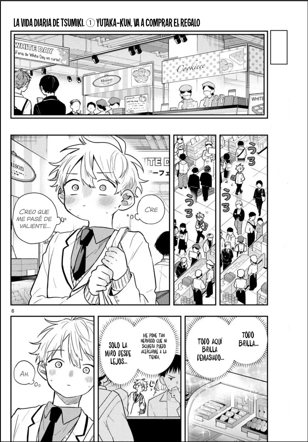 Ogami Tsumiki to Kinichijou. Capitulo 62: White day con Yukata-kun página 10
